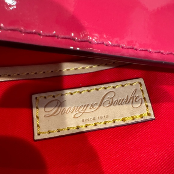 Dooney & Bourke Patent Leather Crossbody Handbag - Picture 11 of 16